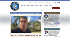 Desktop Screenshot of gacosmeticdentistry.com